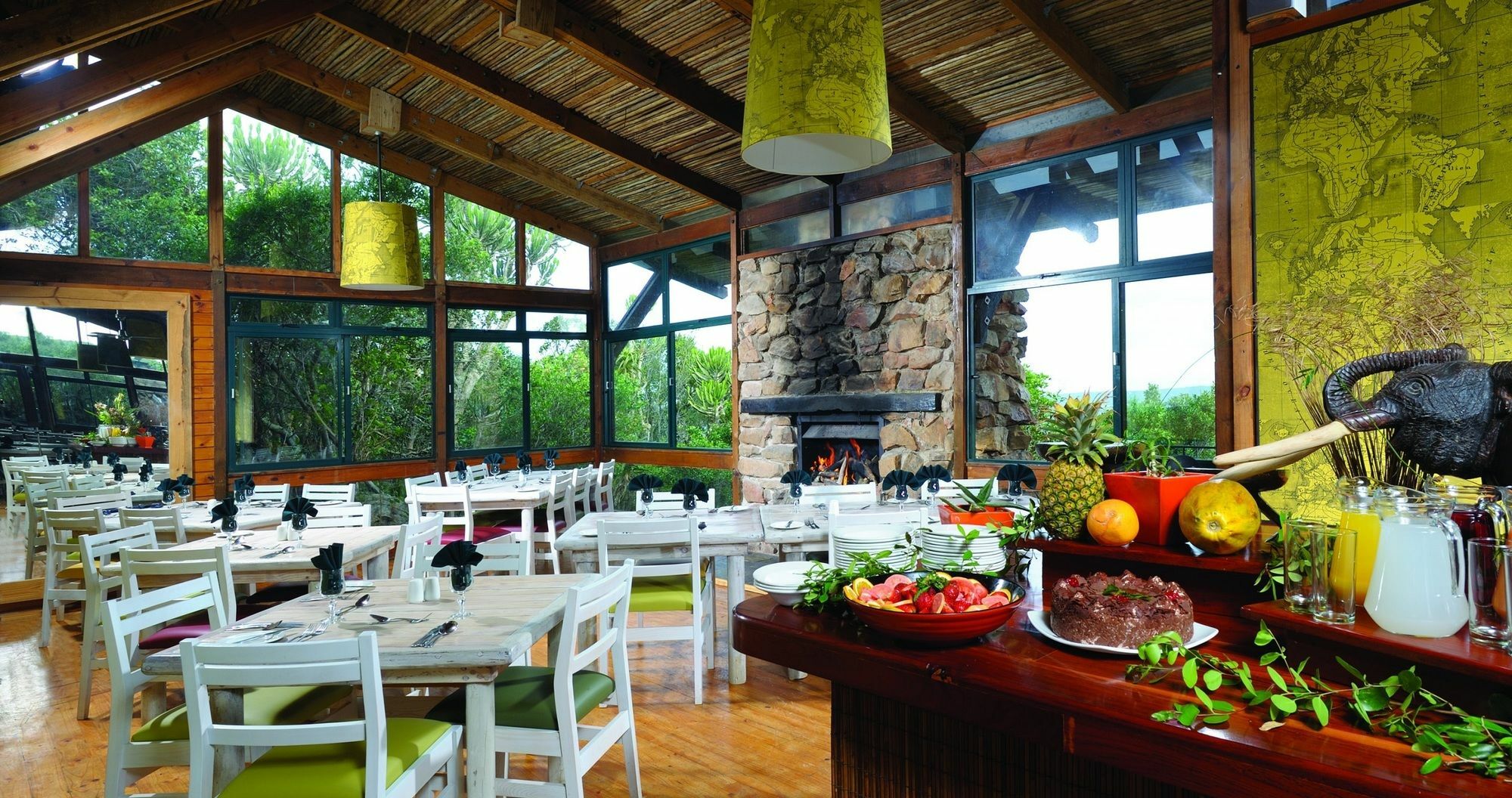 Kariega Game Reserve Main Lodge Kenton on Sea Exterior foto